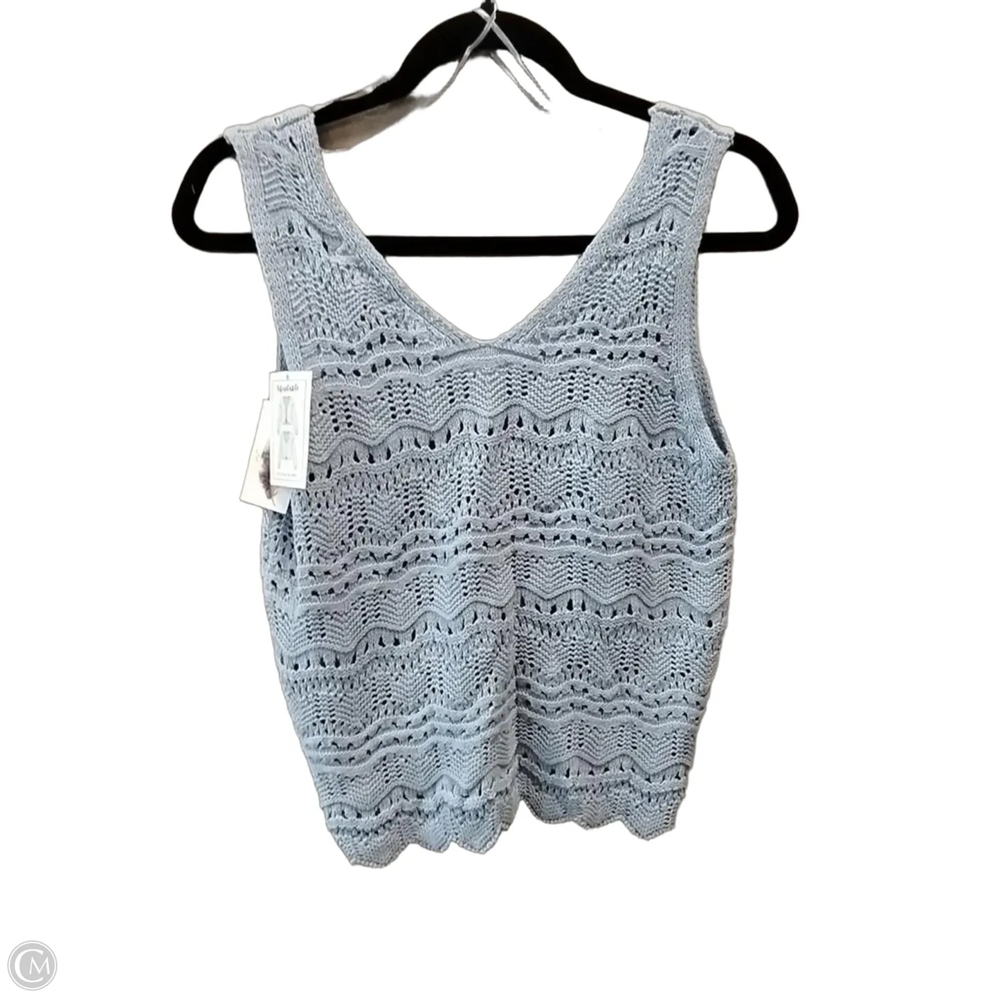 Sweater Short Sleeve By Jessica Simpson In Blue, Size: M