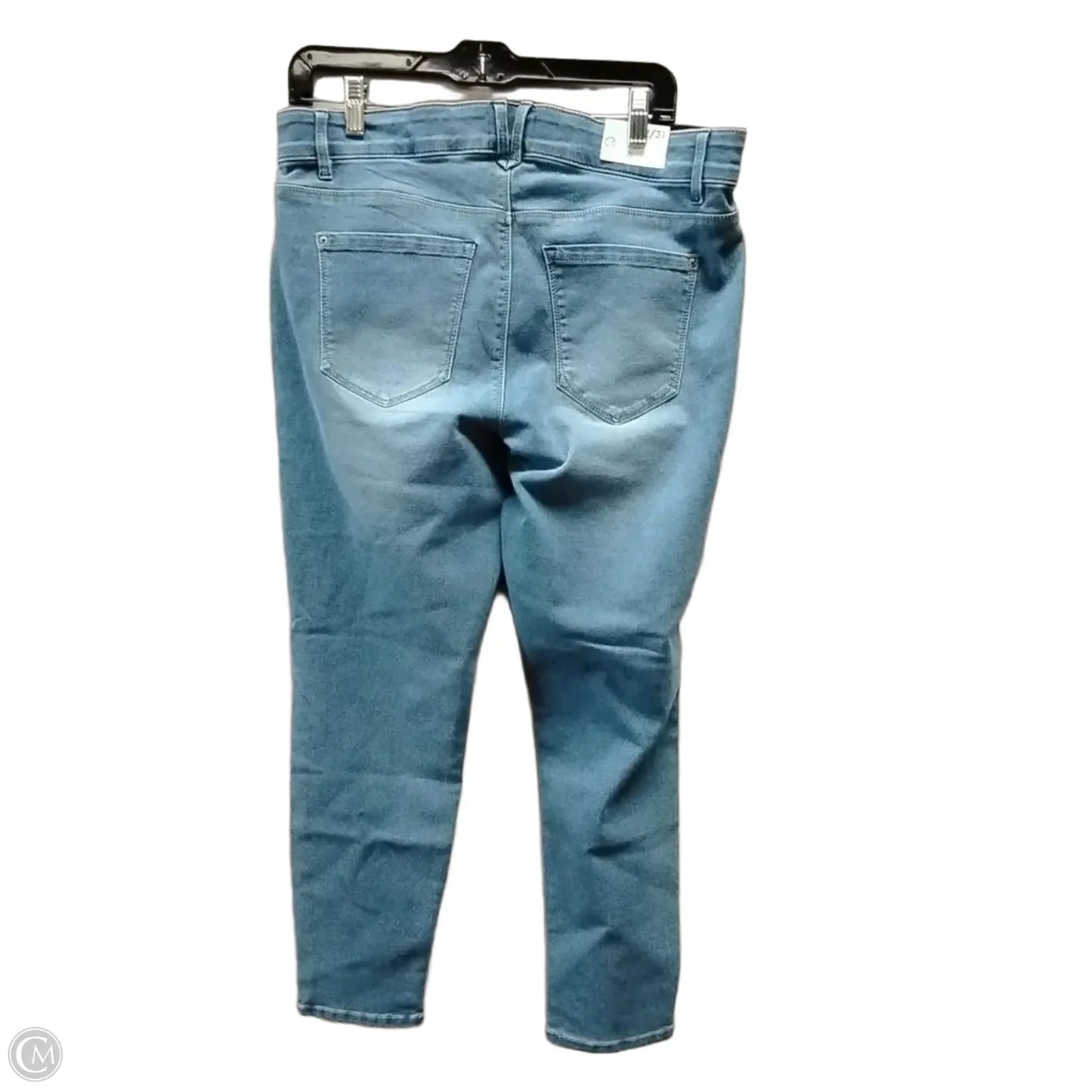 Jeans Skinny By Curve Appeal In Blue, Size: 12
