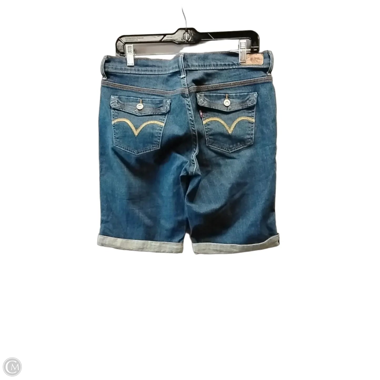 Shorts By Levis In Blue Denim, Size: M