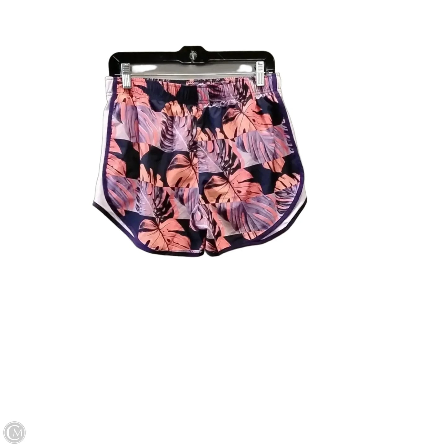 Athletic Shorts By Nike In Orange & Purple, Size: M