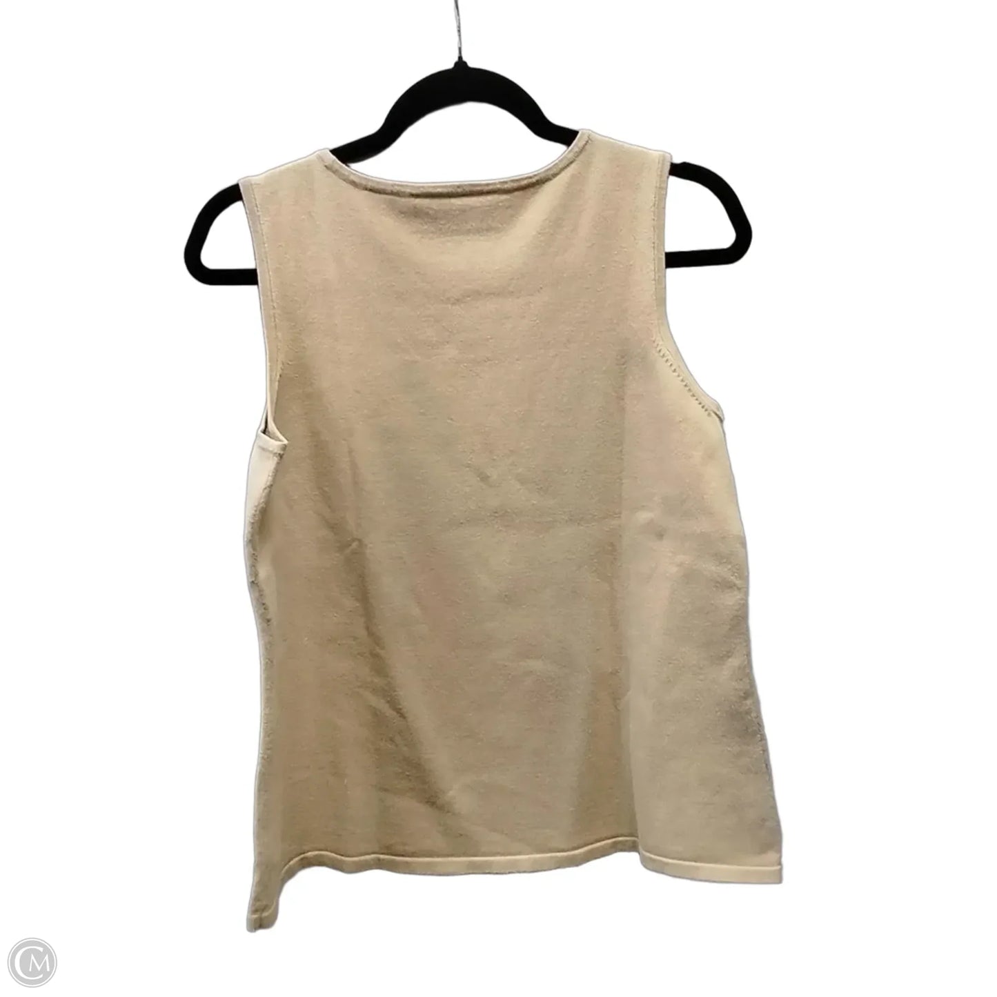 Sweater By Villager By Liz Claiborne In Beige, Size: M