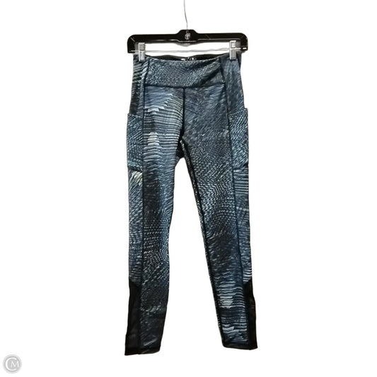 Athletic Leggings By Salt Life In Blue, Size: M