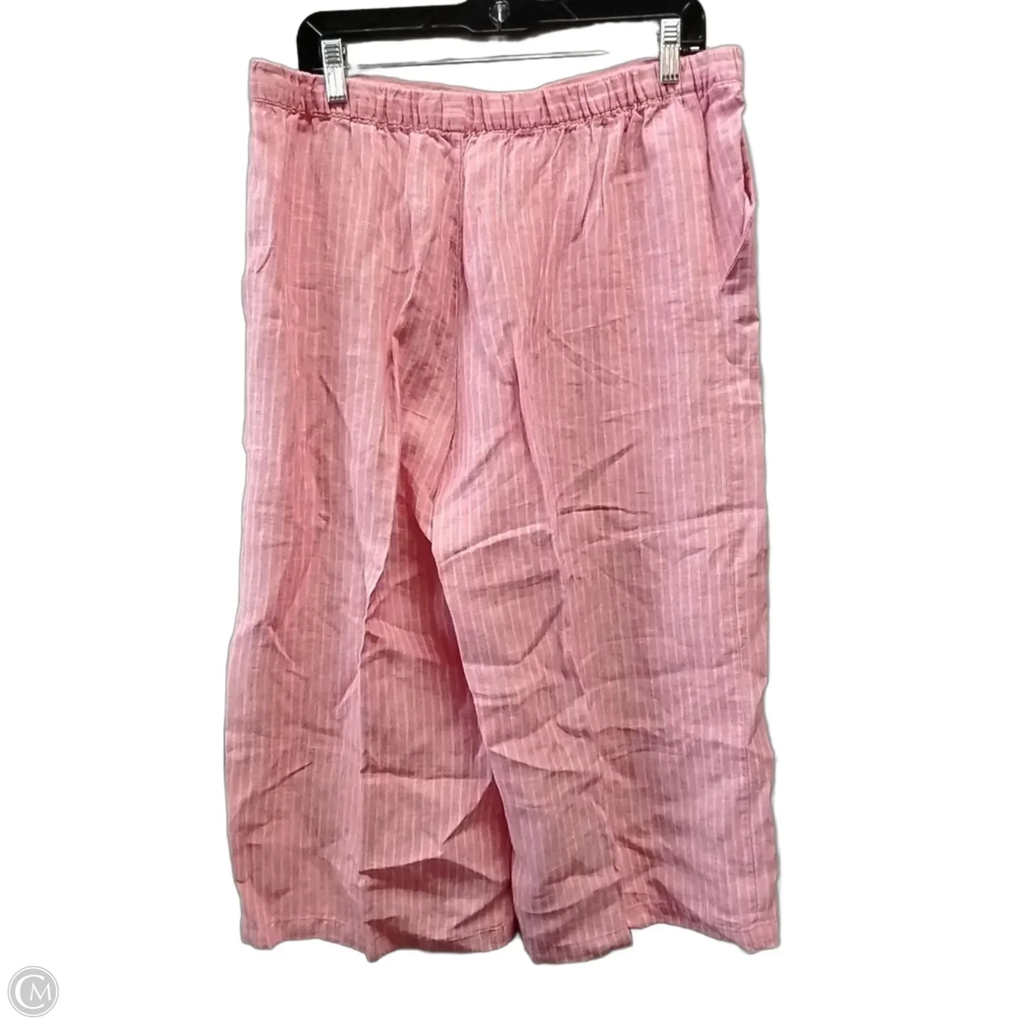 Pants Cropped By Ellen Tracy In Striped Pattern, Size: 12