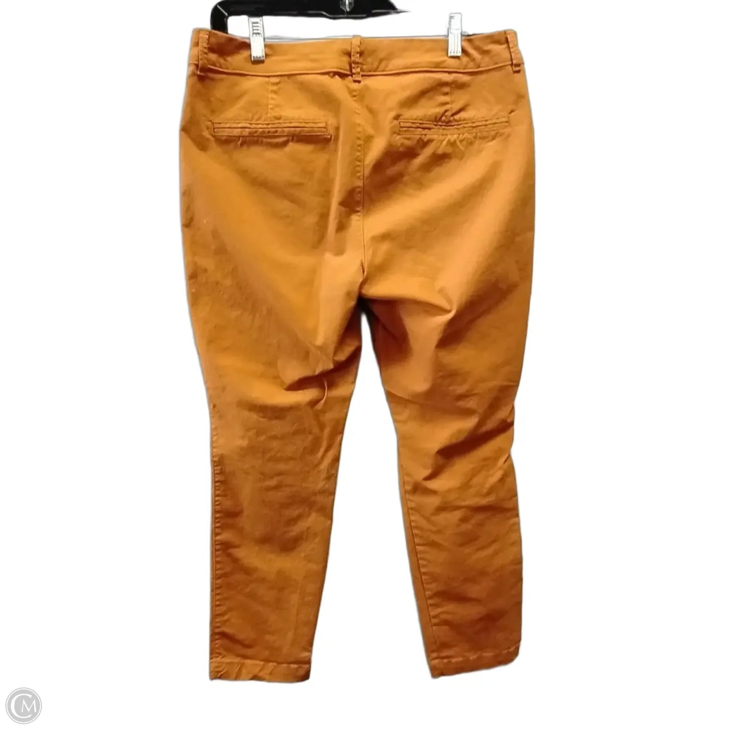Pants Cropped By Old Navy In Orange, Size: 12