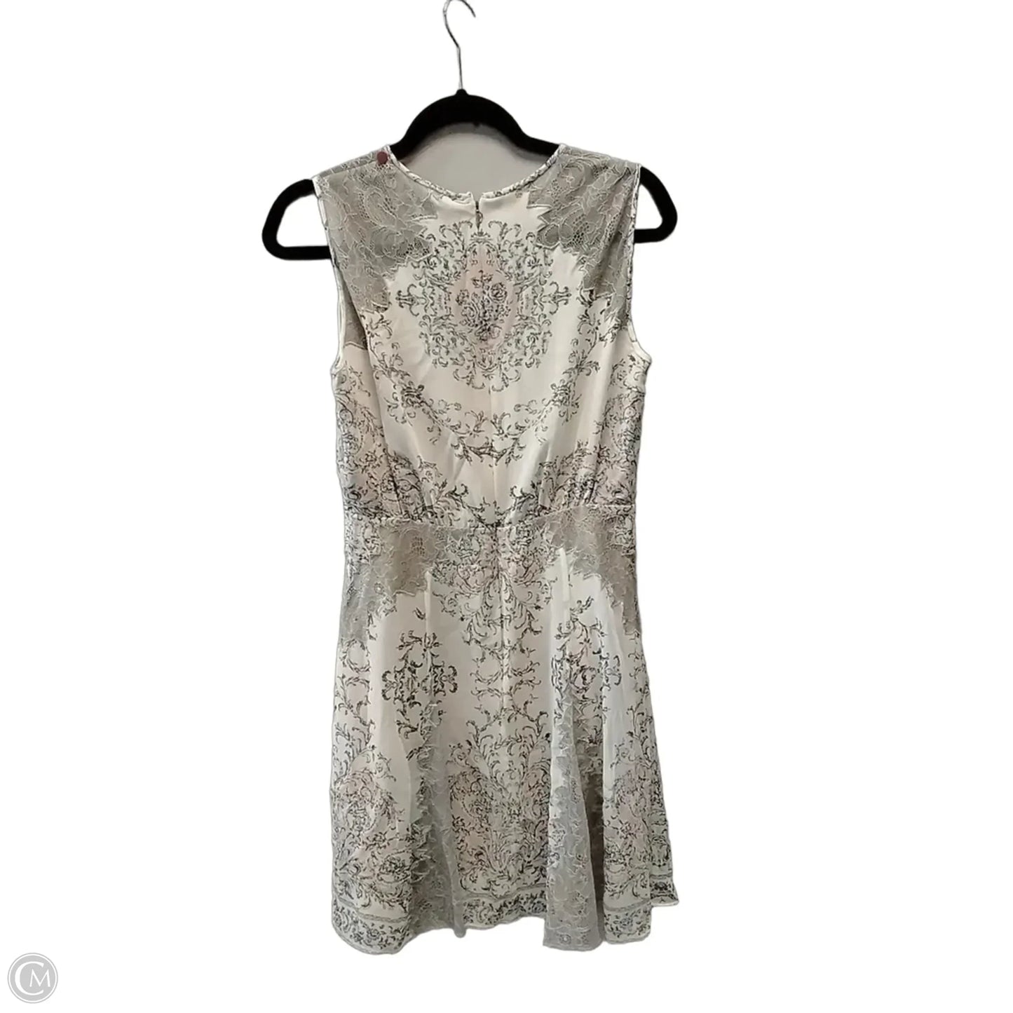 Dress Casual Short By Bcbg In Grey & White, Size: 6