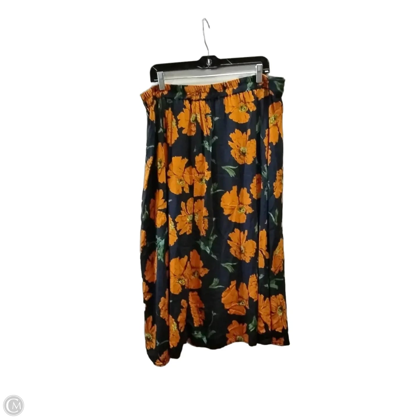 Skirt Maxi By Cme In Blue & Orange, Size: 3x