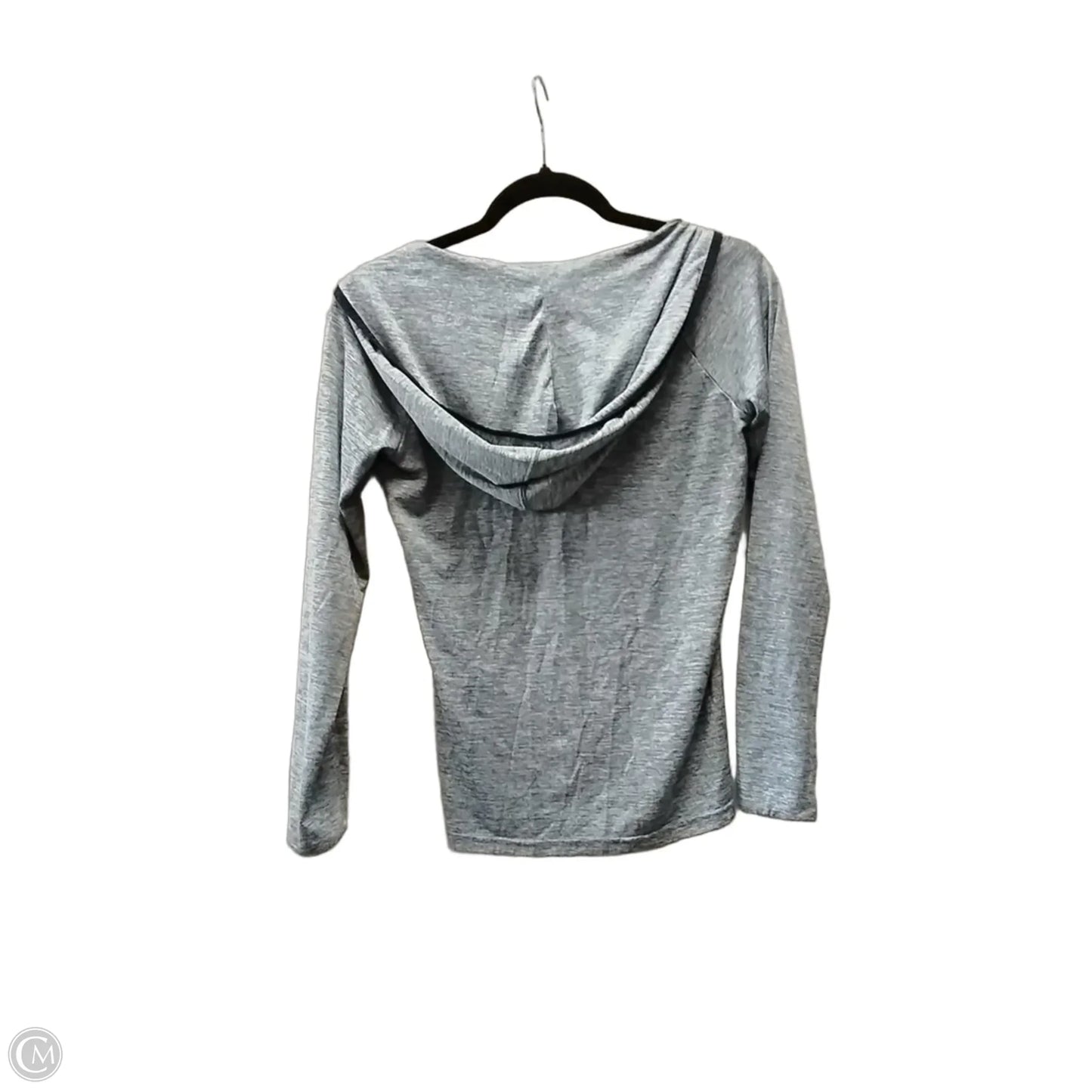Athletic Top Long Sleeve Hoodie By Under Armour In Blue, Size: Xs