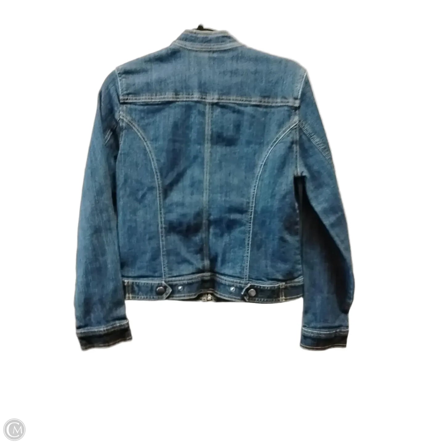 Jacket Denim By Christopher And Banks In Blue, Size: S
