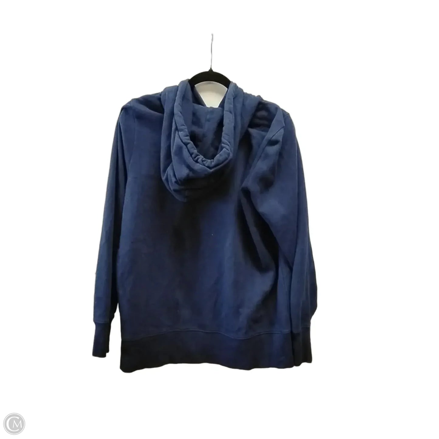 Sweatshirt Hoodie By Gap In Blue, Size: L