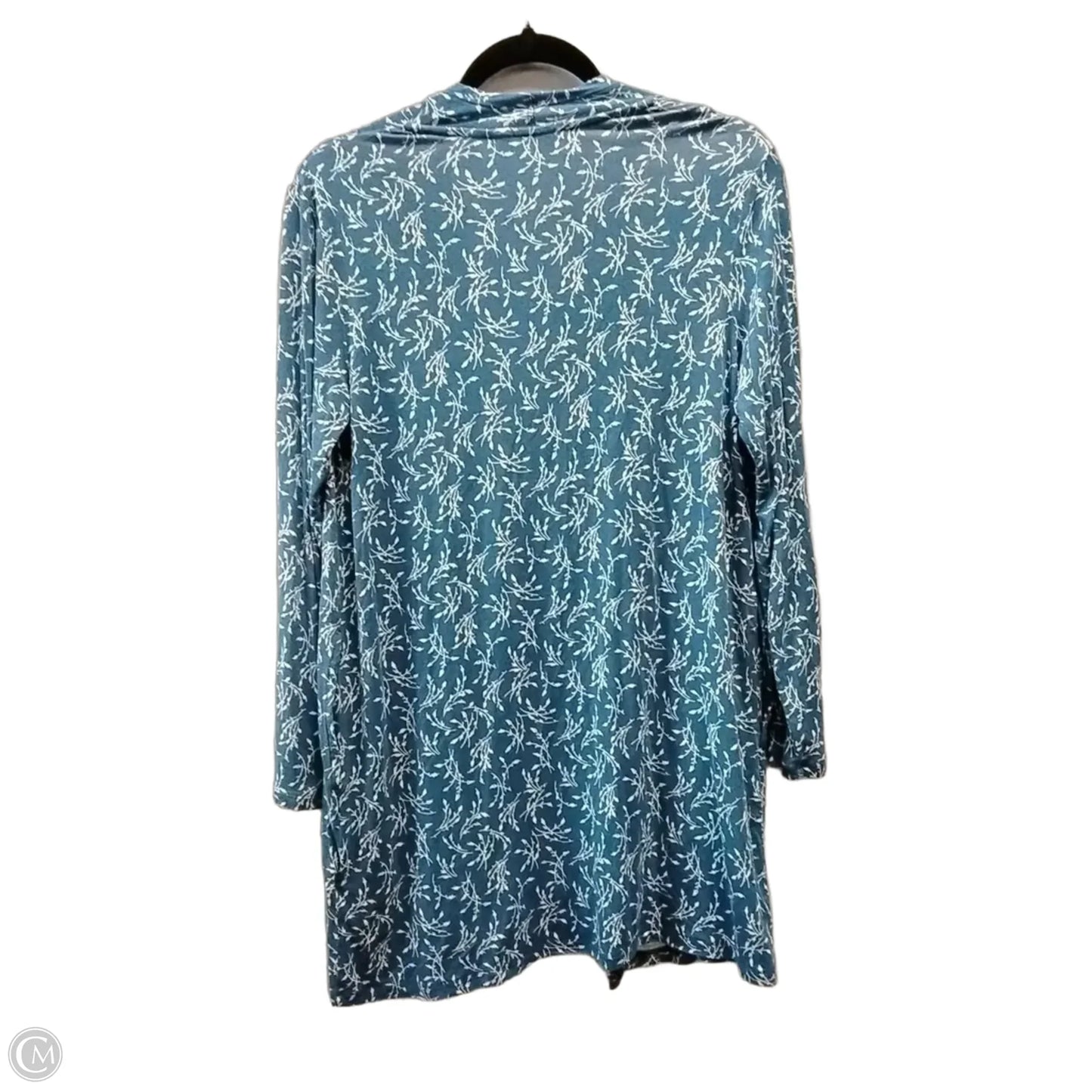 Jacket Other By Lands End In Blue & White, Size: S