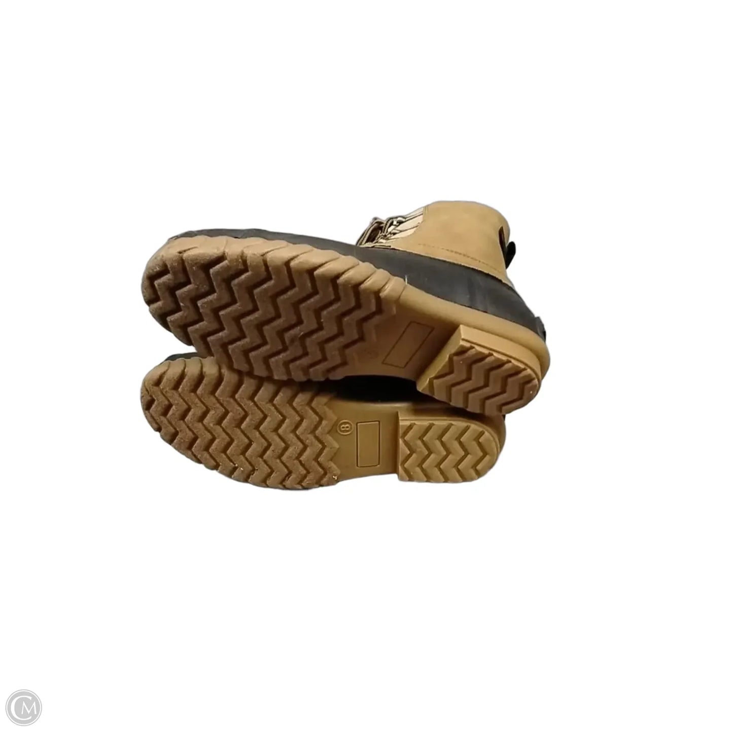 Boots Ankle Flats By Sporto In Brown, Size: 8