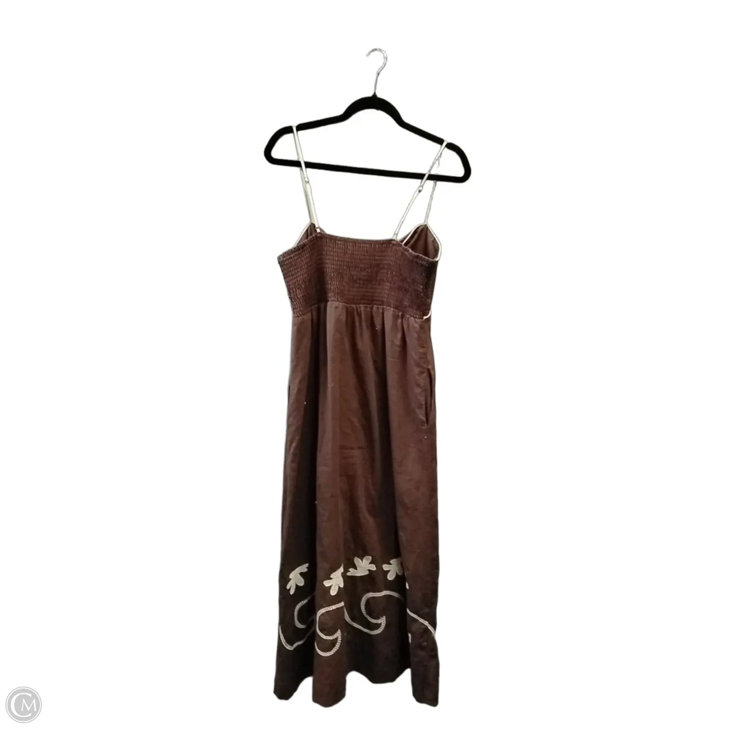 Dress Casual Maxi By Cme In Brown, Size: 12