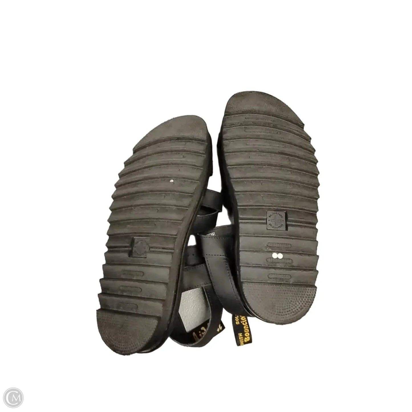Sandals Flats By Dr Martens In Black, Size: 10