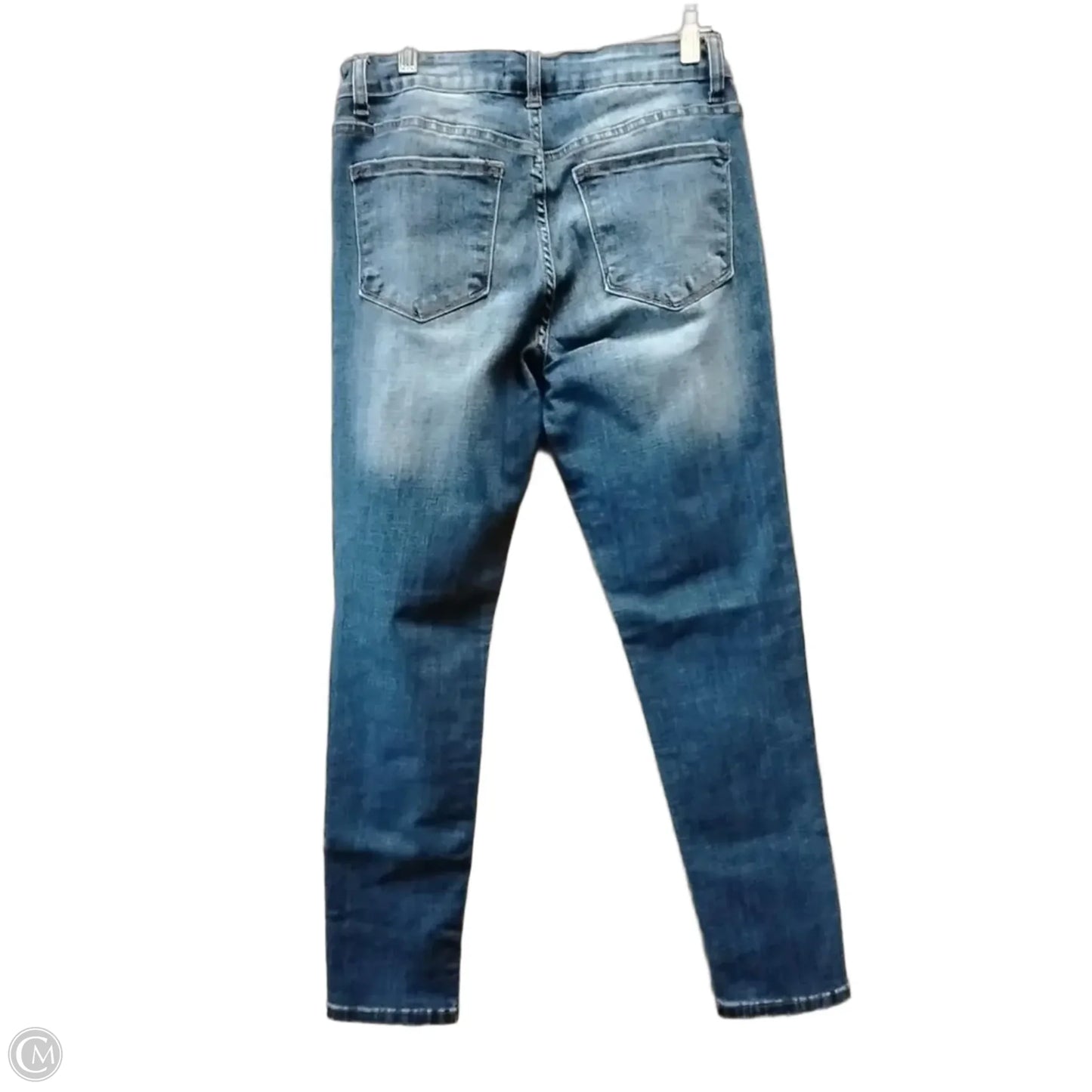 Jeans Skinny By Vocal In Blue, Size: 12