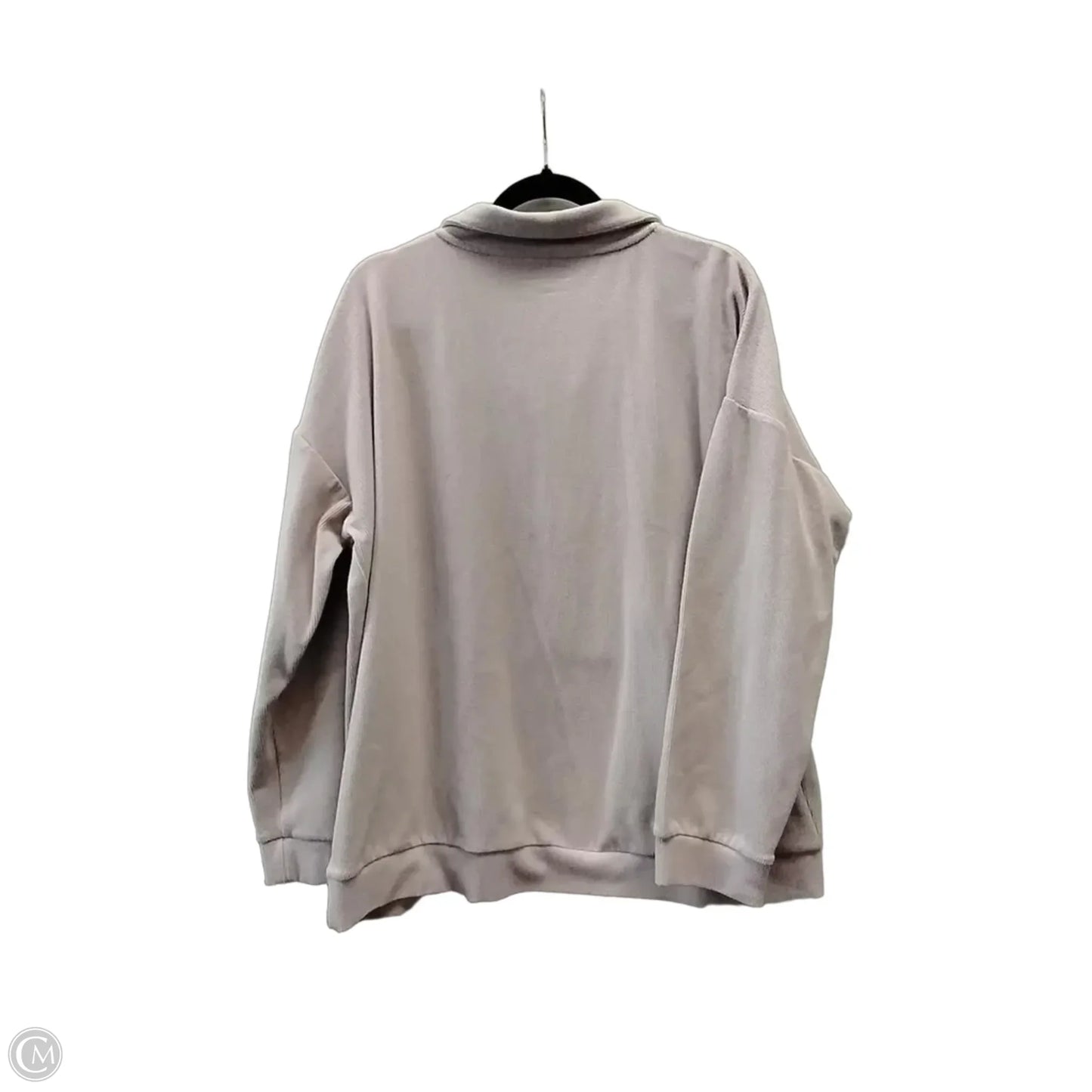 Sweatshirt Collar By Marc New York In Purple, Size: Xxl