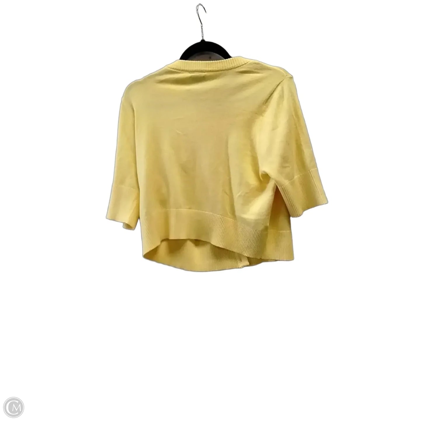 Sweater Cardigan By Torrid In Yellow, Size: L