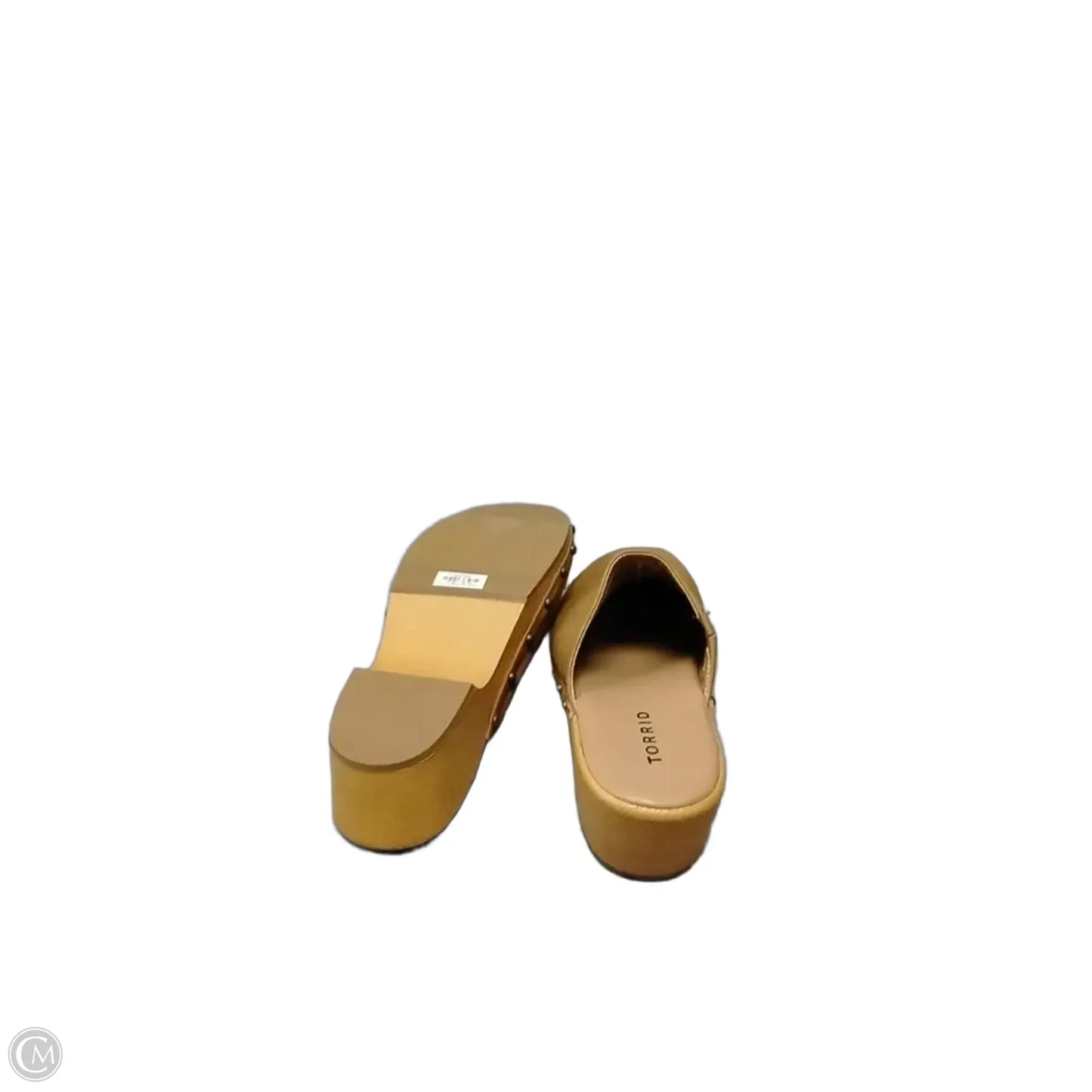 Shoes Heels Block By Torrid In Brown, Size: 8.5