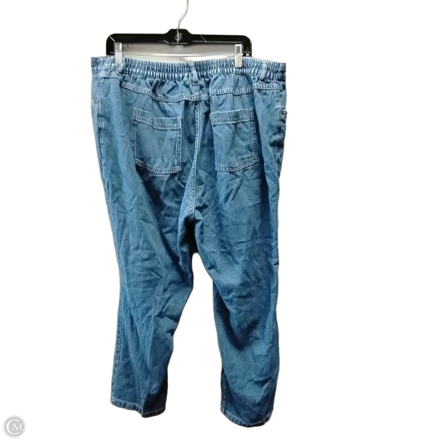 Jeans Cropped By Woman Within In Blue, Size: 22w