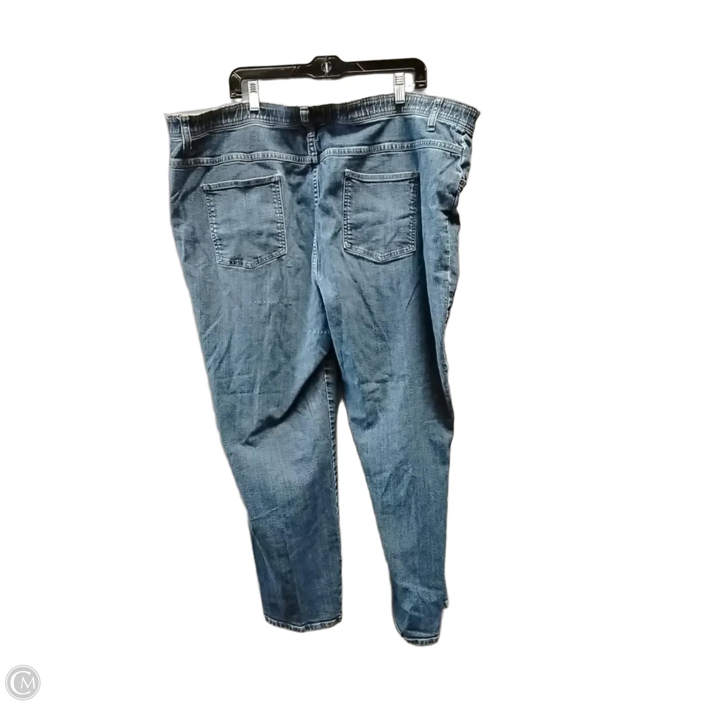 Jeans Wide Leg By Cj Banks In Blue, Size: 24w