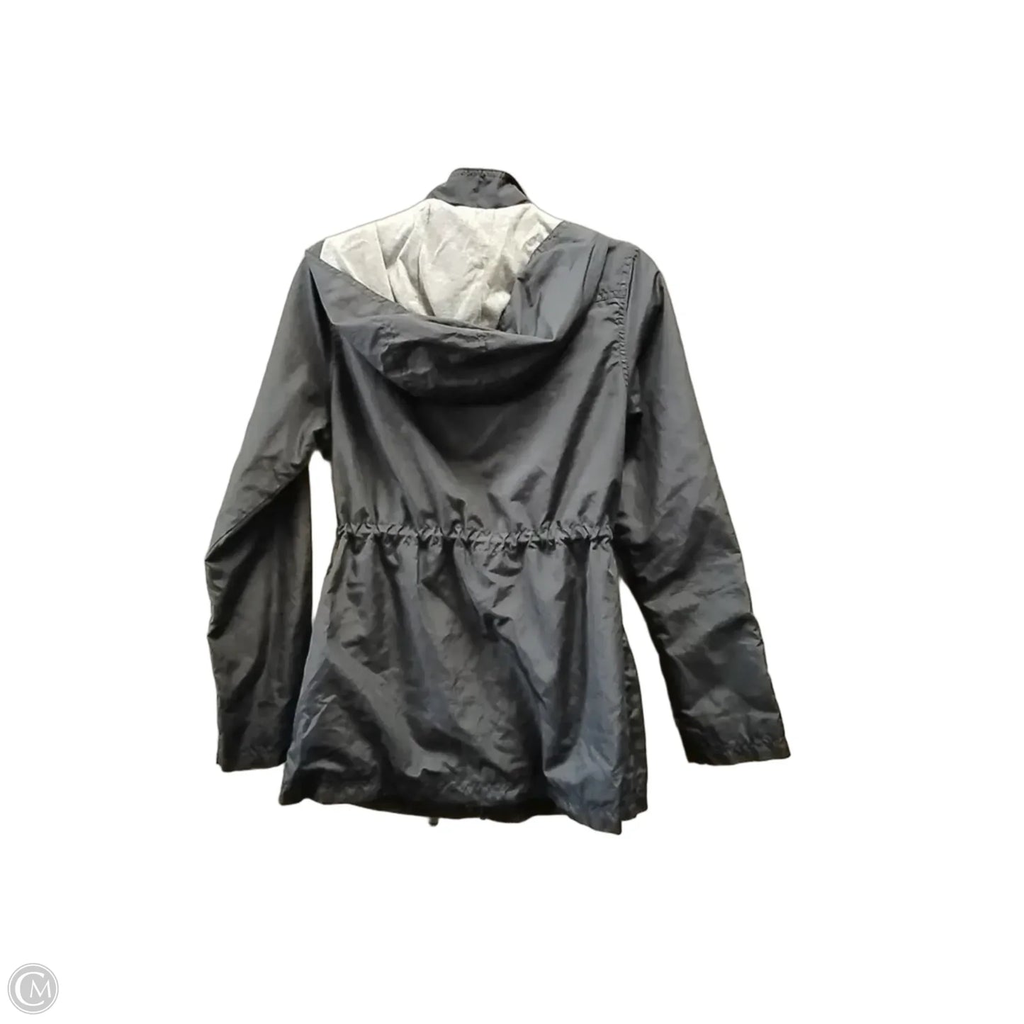 Coat Raincoat By Merona In Blue, Size: Sp