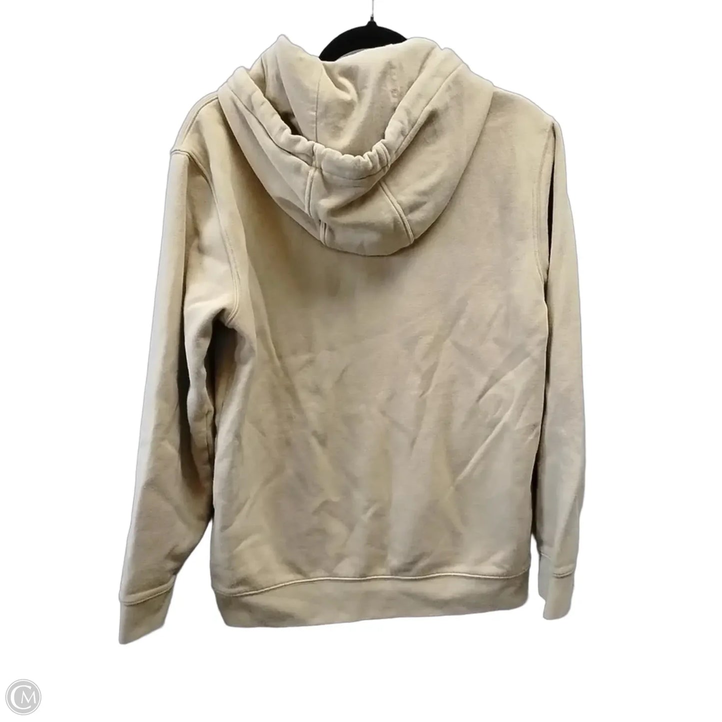 Sweatshirt Hoodie By Vans In Tan, Size: S