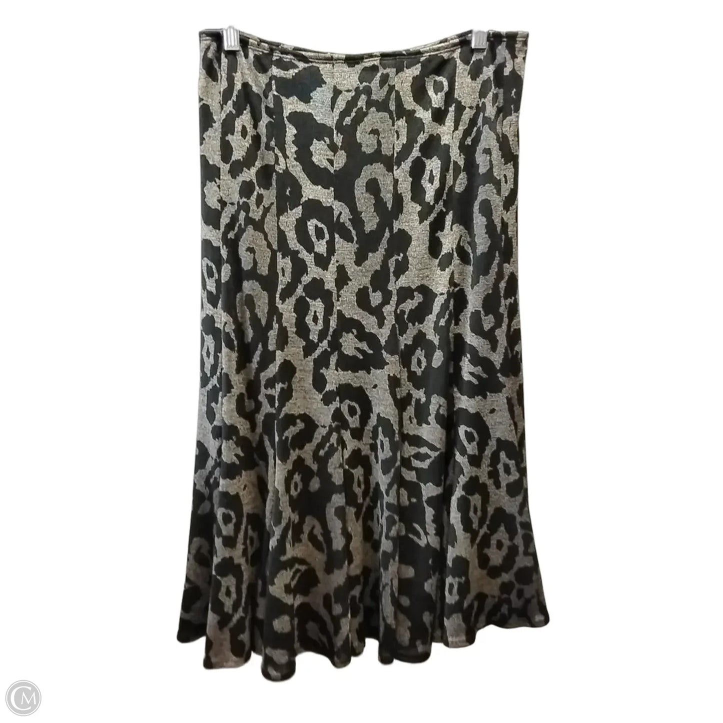 Skirt Midi By Frank Lyman In Leopard Print, Size: 14