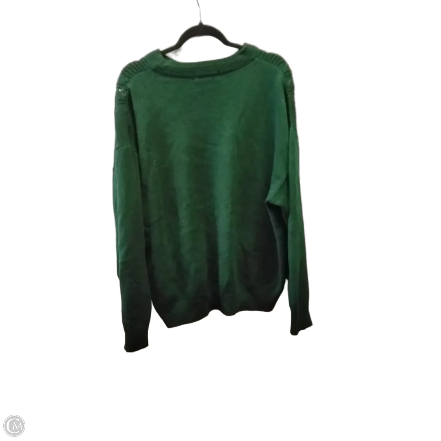 Sweater By Cme In Green, Size: Xl