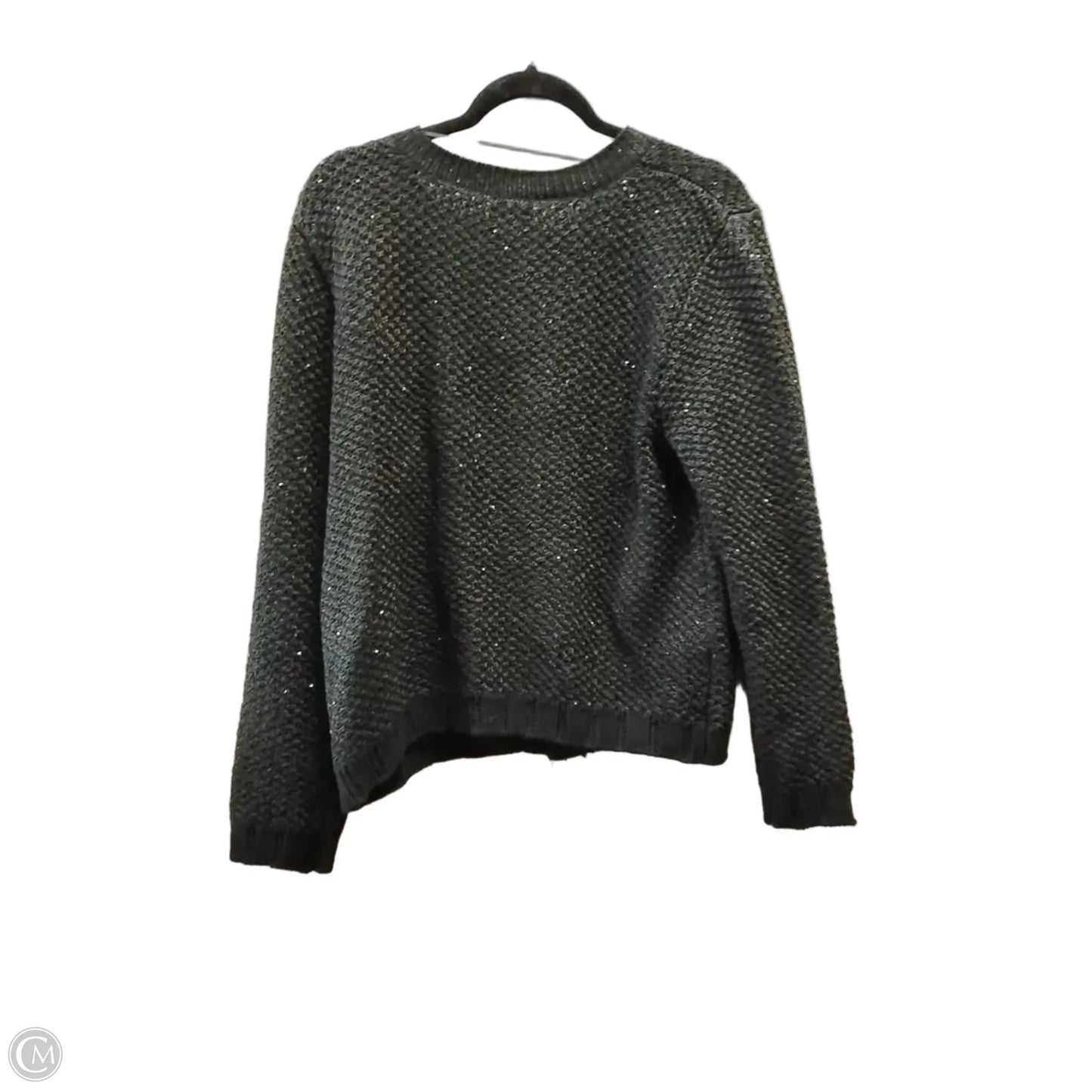 Sweater Cardigan By Inc In Black, Size: Xxl