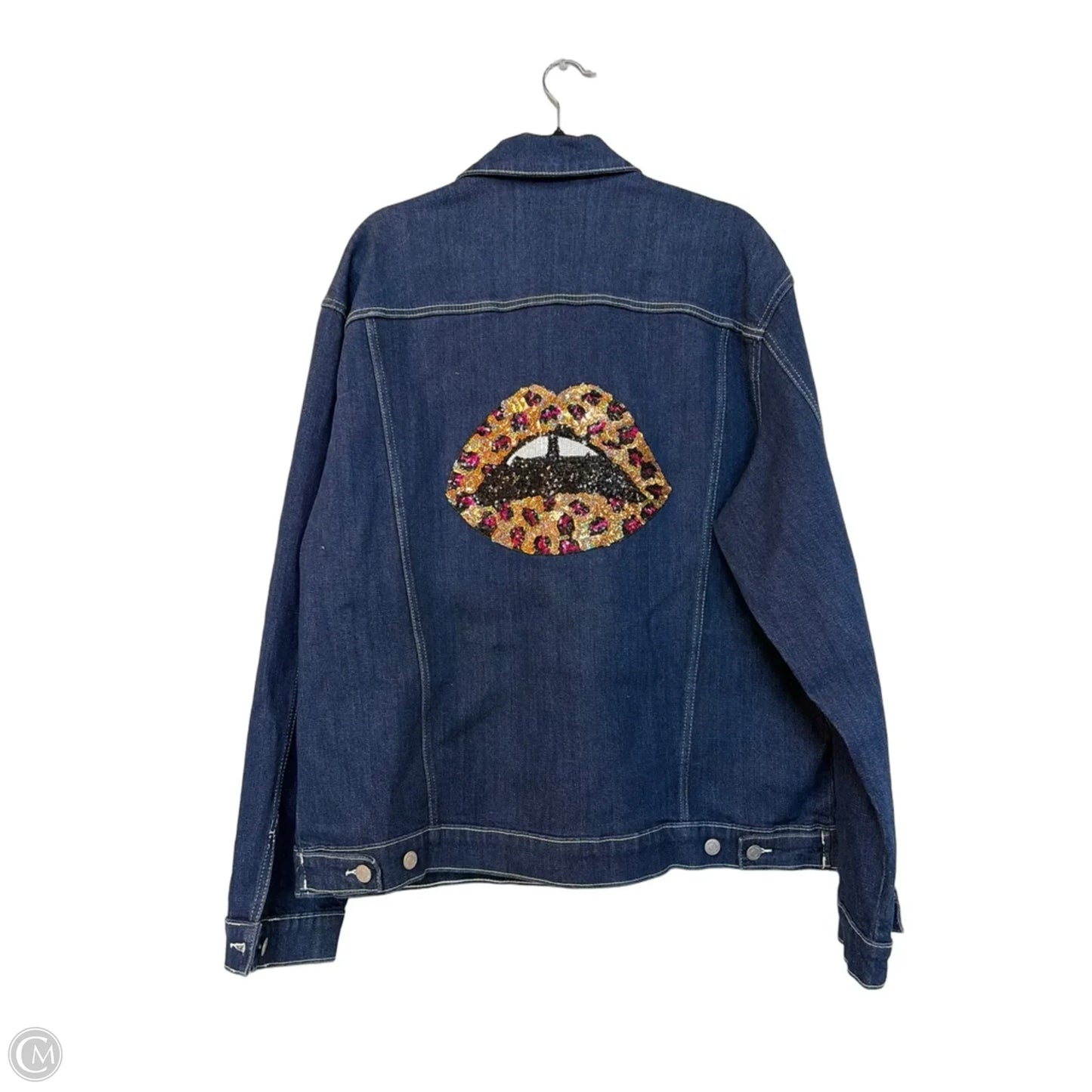 Jacket Denim By Jordache In Blue Denim, Size: Xl