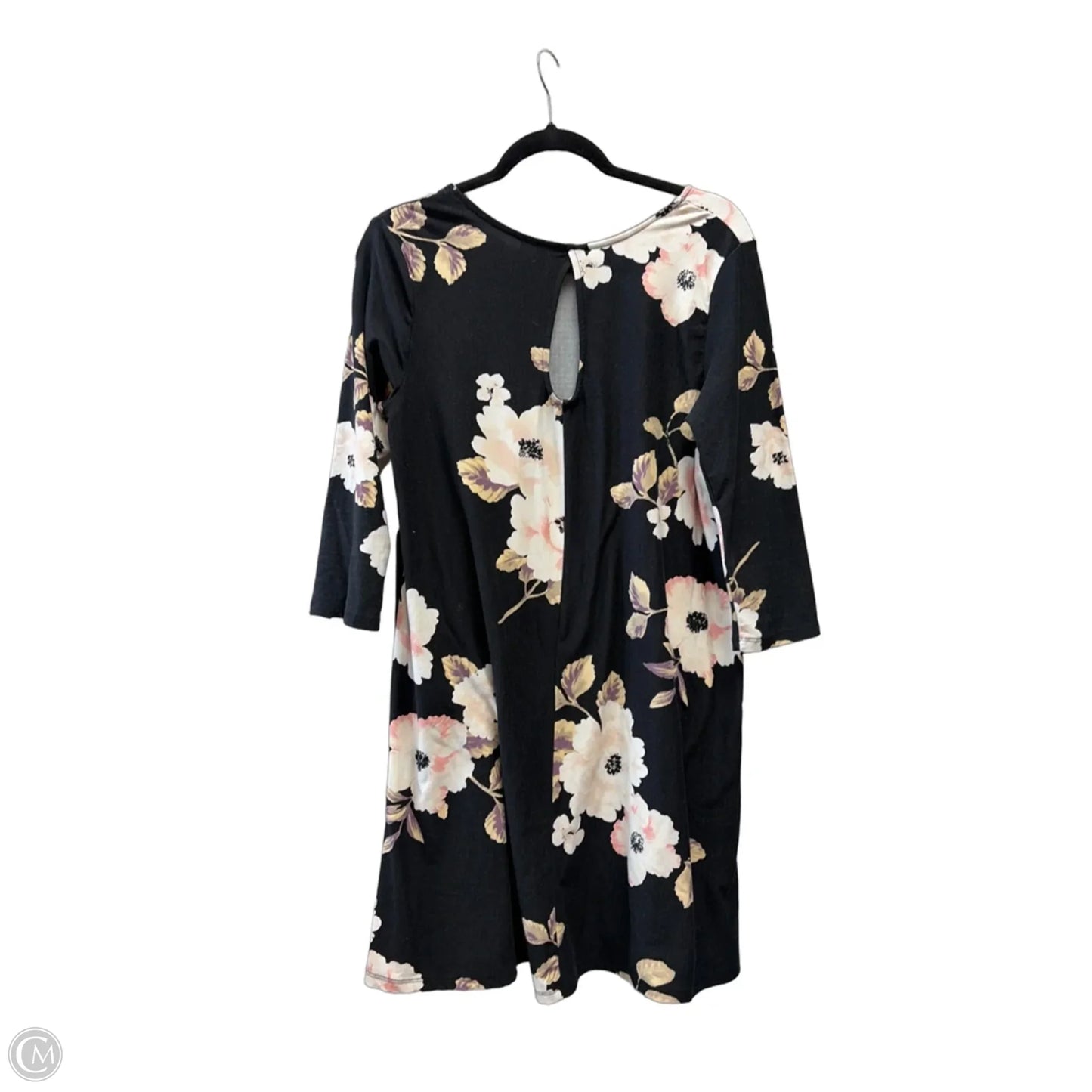 Dress Casual Midi By Bobbie Brooks In Floral Print, Size: 10