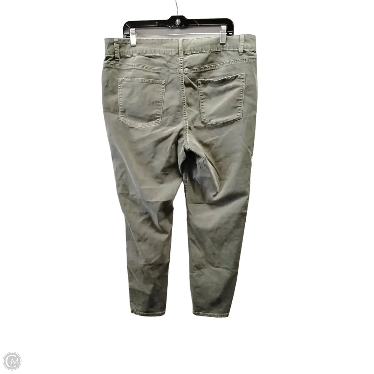 Jeans Skinny By Maurices In Green, Size: 20