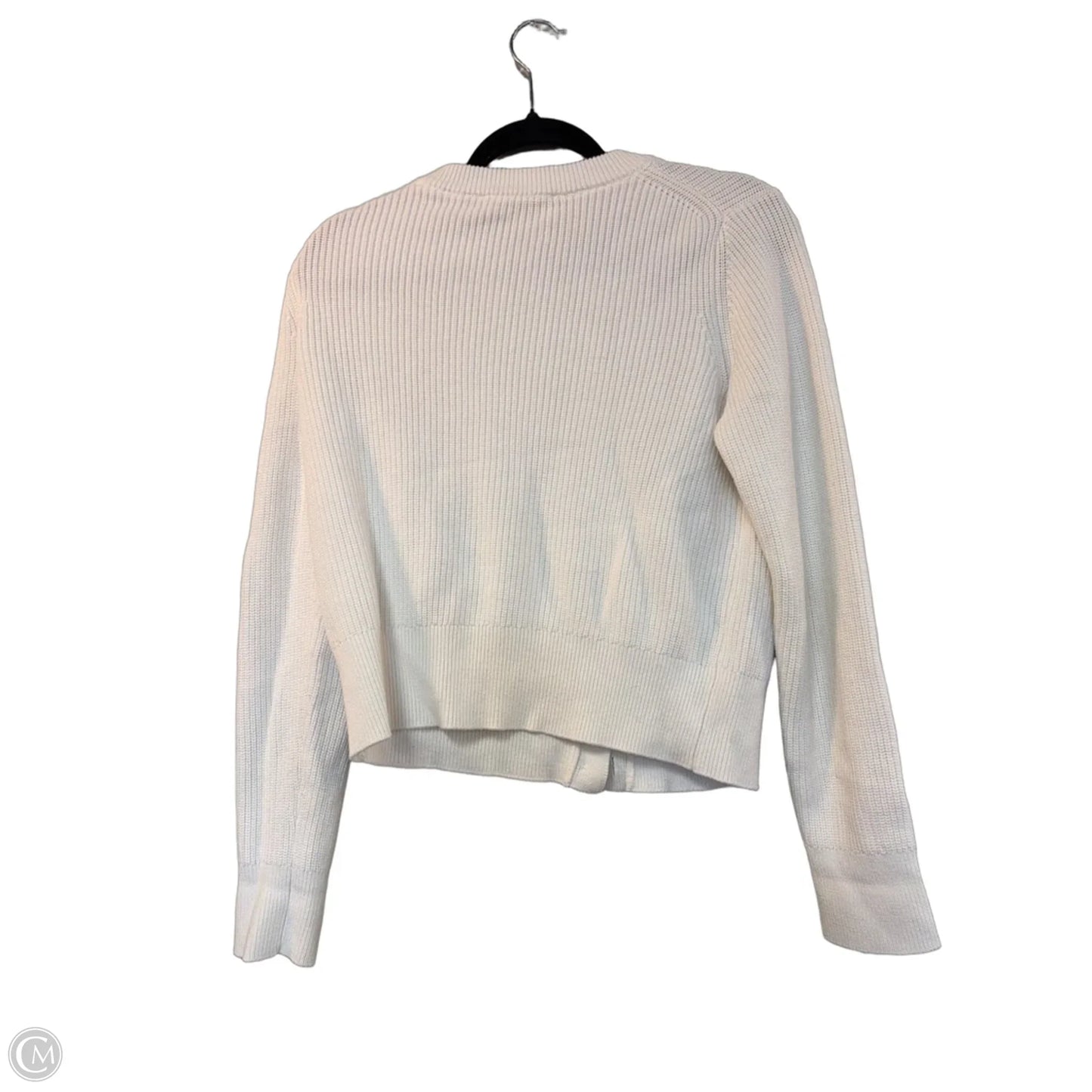 Sweater Cardigan By Michael By Michael Kors In White, Size: S