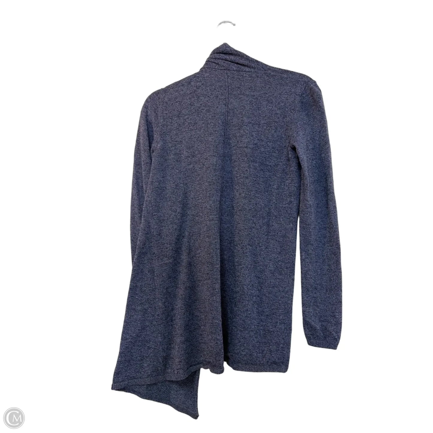 Sweater Cardigan By Bass In Blue, Size: Xs