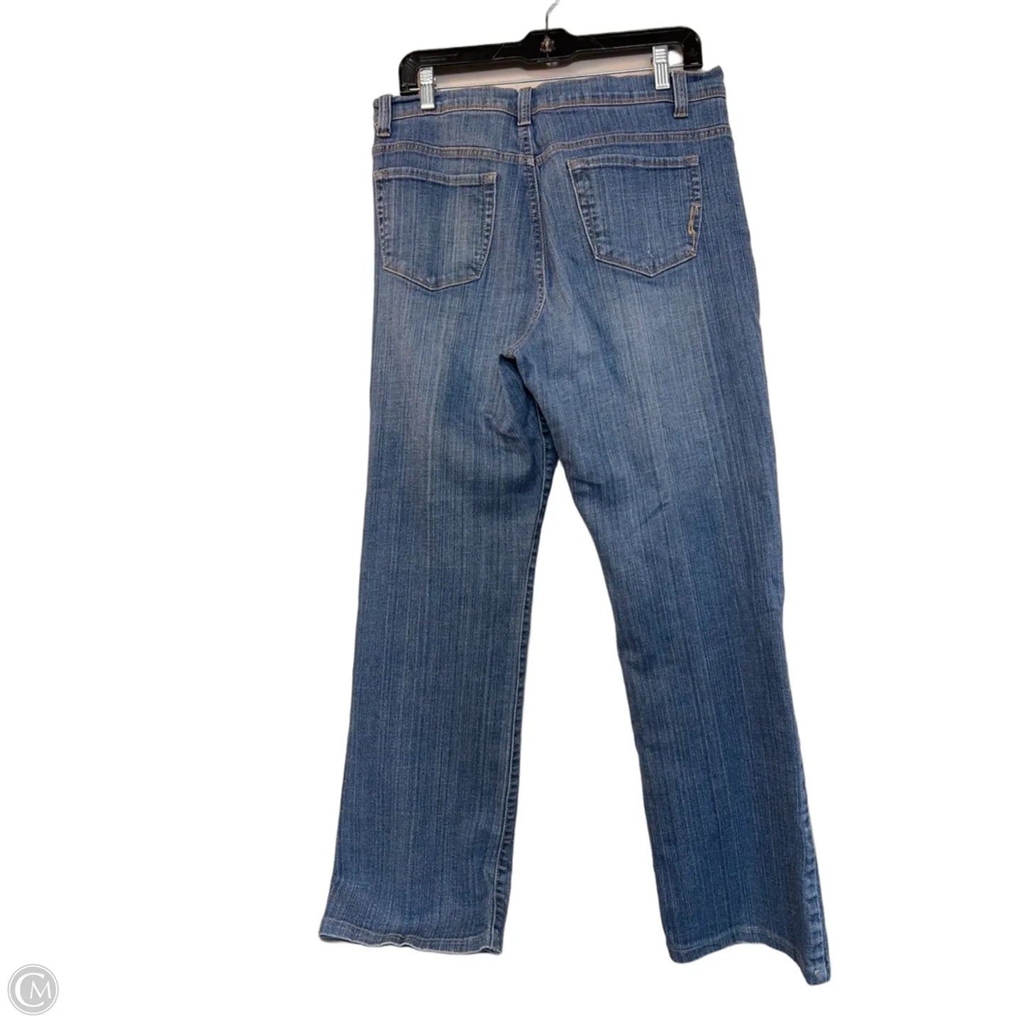 Jeans Straight By Style And Company In Blue, Size: 14