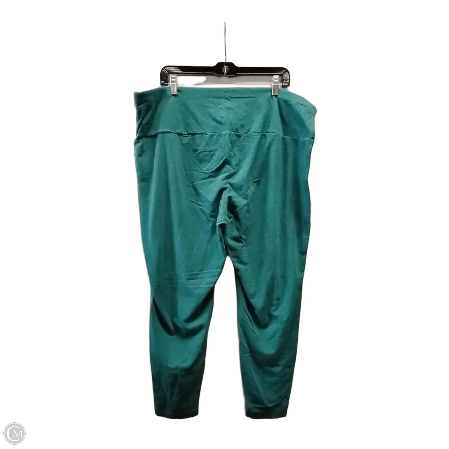 Capris By Terra & Sky In Green, Size: 3x