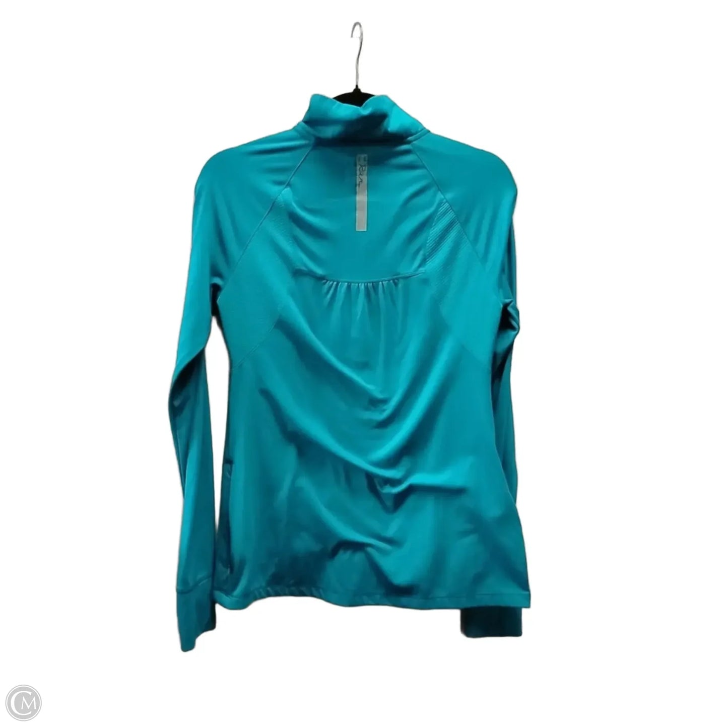 Athletic Jacket By Under Armour In Teal, Size: S