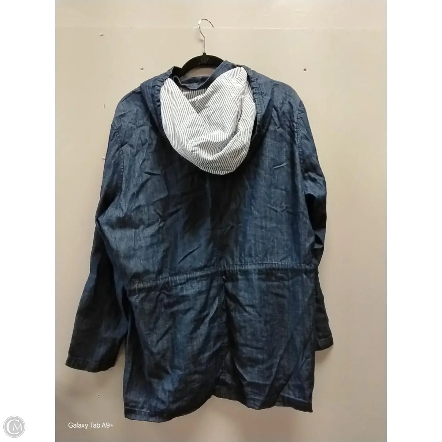 Jacket Denim By Natural Reflections In Blue, Size: Xl