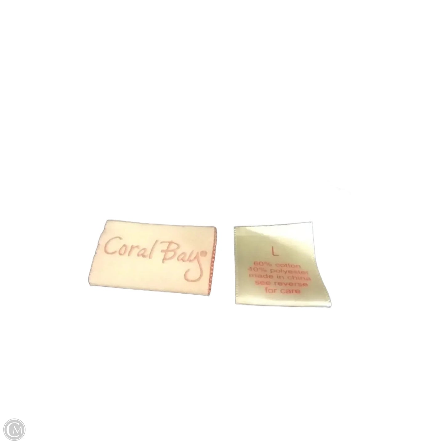 Sweatshirt Collar By Coral Bay In Blue, Size: L