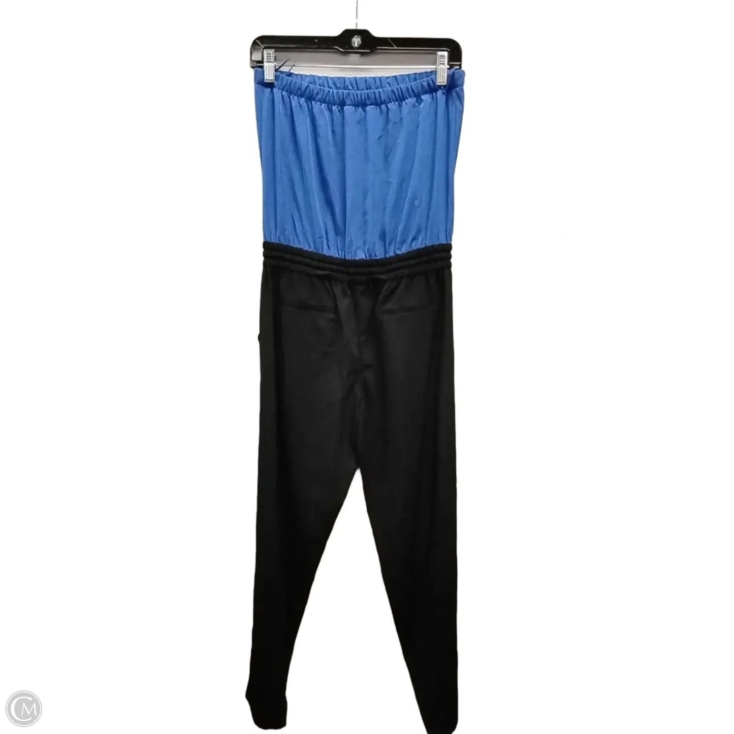 Romper By Express In Black & Blue, Size: Xs