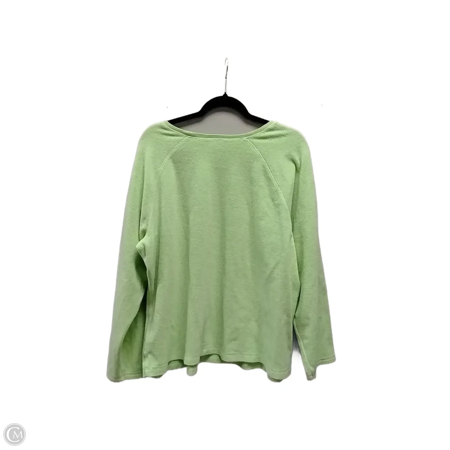 Sweatshirt Crewneck By D&co. In Green, Size: Xl