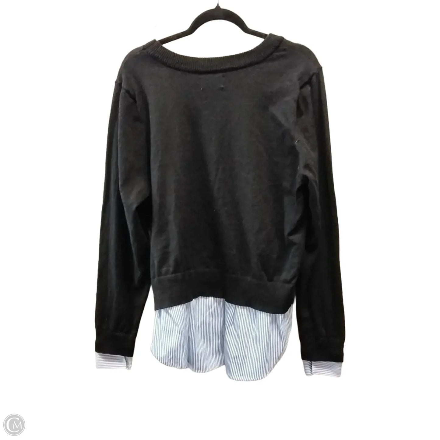 Sweater By Croft And Barrow In Black, Size: Xxl