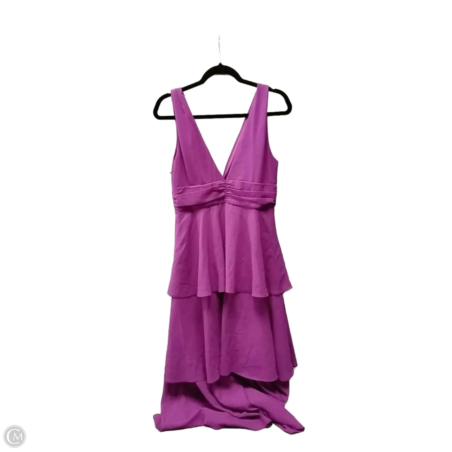 Dress Party Midi By Clothes Mentor In Purple, Size: M