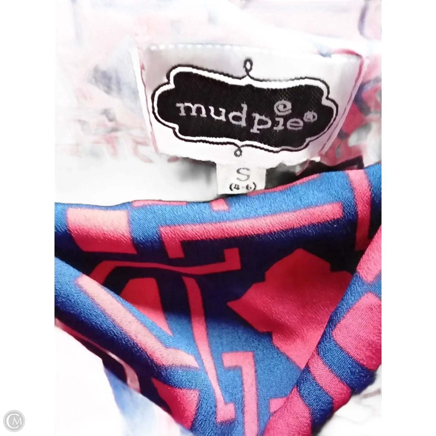 Dress Casual Short By Mudpie In Geometric Pattern, Size: S