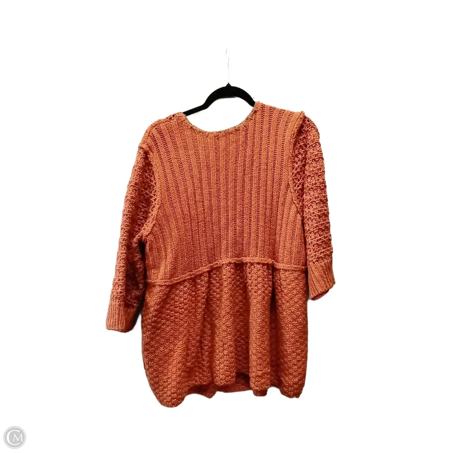 Blouse Long Sleeve By Paraphrase In Black & Grey, Size: 2x