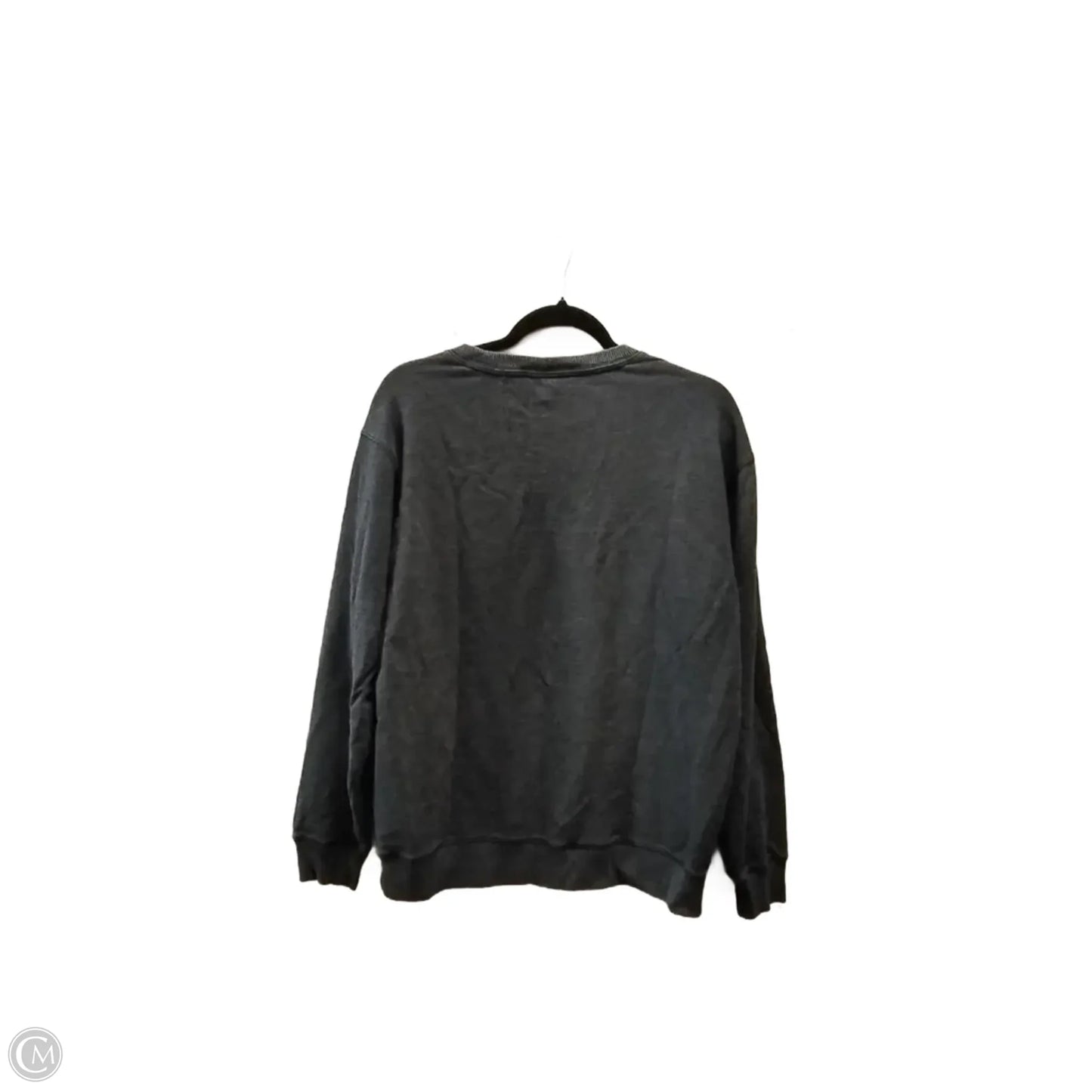 Sweatshirt Crewneck By Pink In Grey, Size: Sp