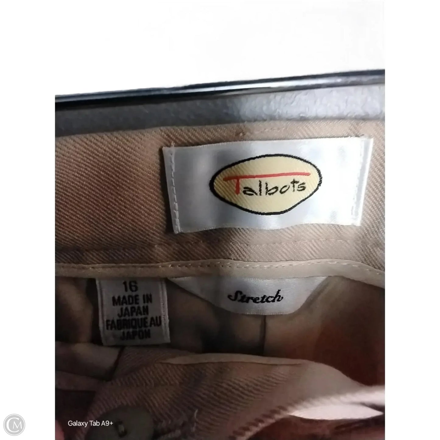 Pants Dress By Talbots In Tan, Size: 16