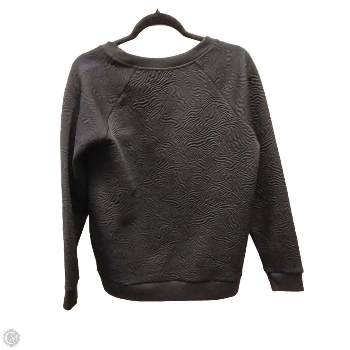 Sweatshirt Crewneck By Michael By Michael Kors In Black, Size: M