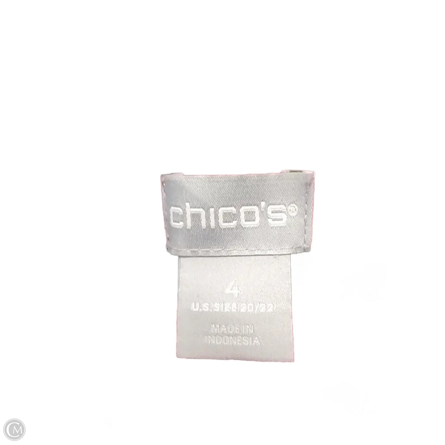 Blouse Long Sleeve By Chicos In Purple, Size: Xxl