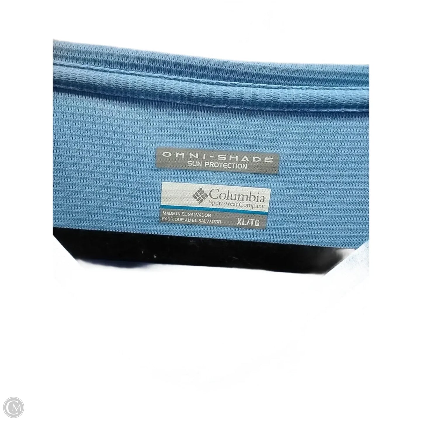 Athletic Top Long Sleeve Crewneck By Columbia In Blue, Size: Xl