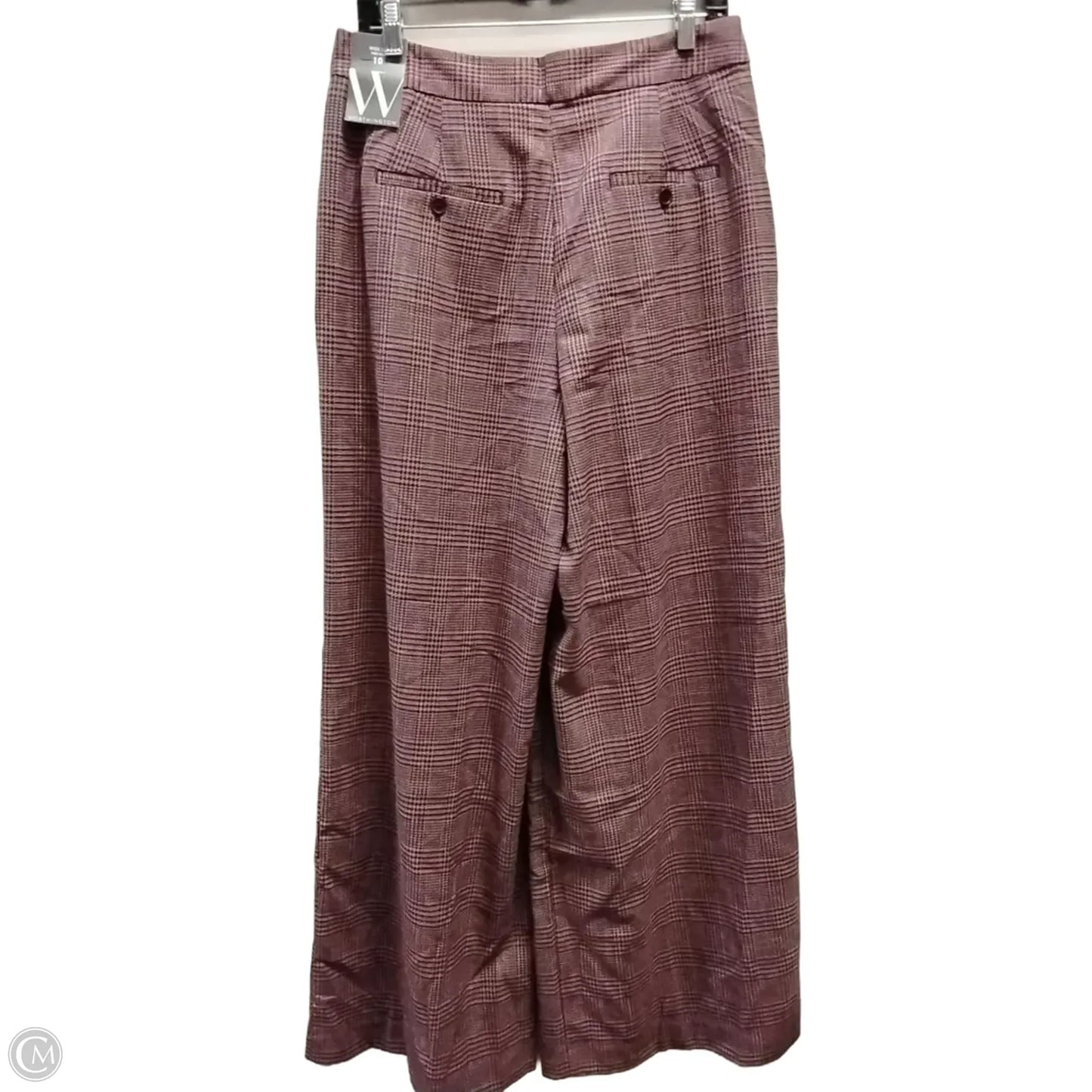 Pants Dress By Worthington In Checkered Pattern, Size: 10